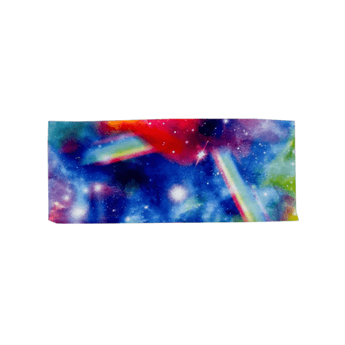 CLEARANCE: Bumblito Flat Headband Rainbow Galaxy