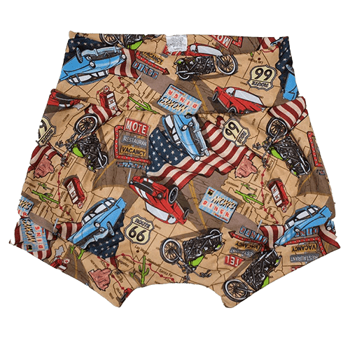 CLEARANCE: Bumblito Shorties Medium / Route 66