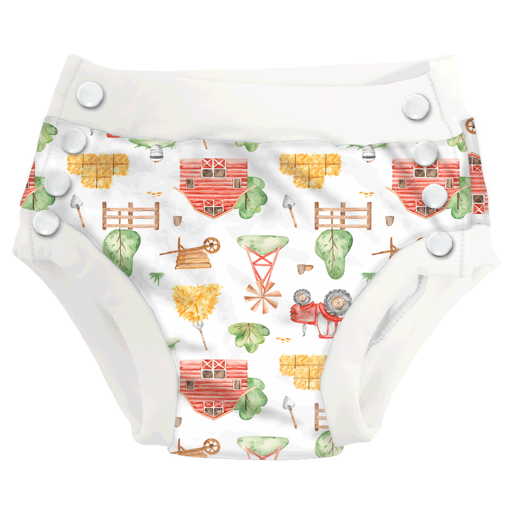 Imagine Baby Training Pants - New Larger Sizing! Small / Little Farmer