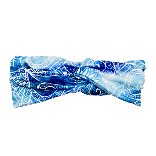 CLEARANCE: Bumblito Headband Adult / Sea Waves