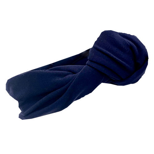 CLEARANCE: Bumblito Tie-On Headband Navy
