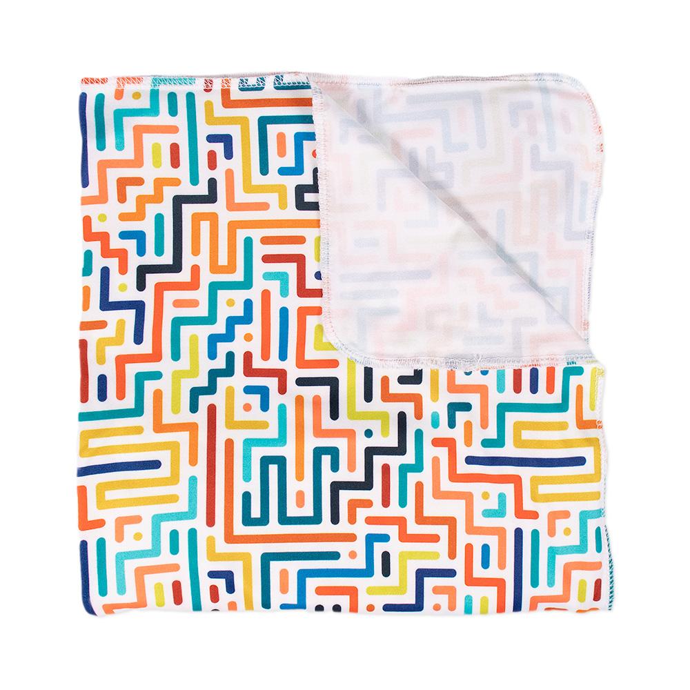 CLEARANCE: Imagine Baby Stretchy Swaddle Blanket Labyrinth