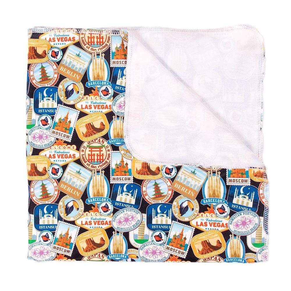CLEARANCE: Imagine Baby Stretchy Swaddle Blanket Pack Your Bags