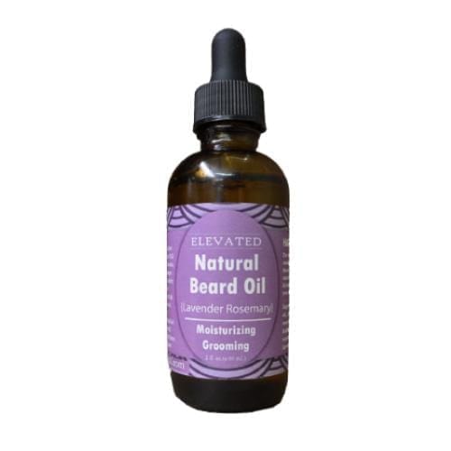 Elevated Natural Beard Oil Lavender Rosemary / 2 oz