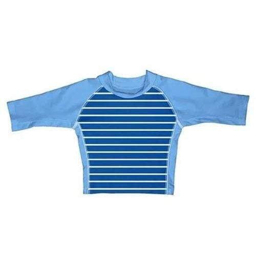 iPlay Three-Quarter Sleeve Rashguard Shirt Royal Stripe / 24M