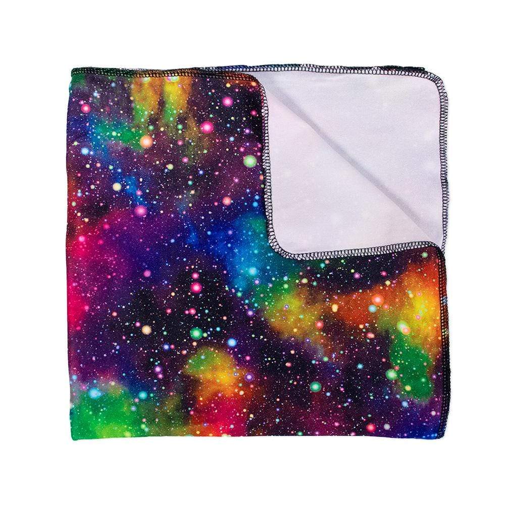 Nicki&#39;s Diapers Stretchy Swaddle Blanket Prism Nebulae