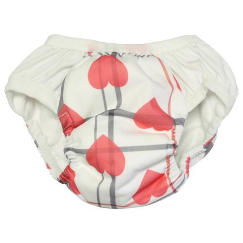Nicki's Diapers Training Pants Love Lines / S