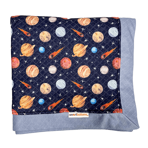 Smart Bottoms Cuddle Blanket Cosmos
