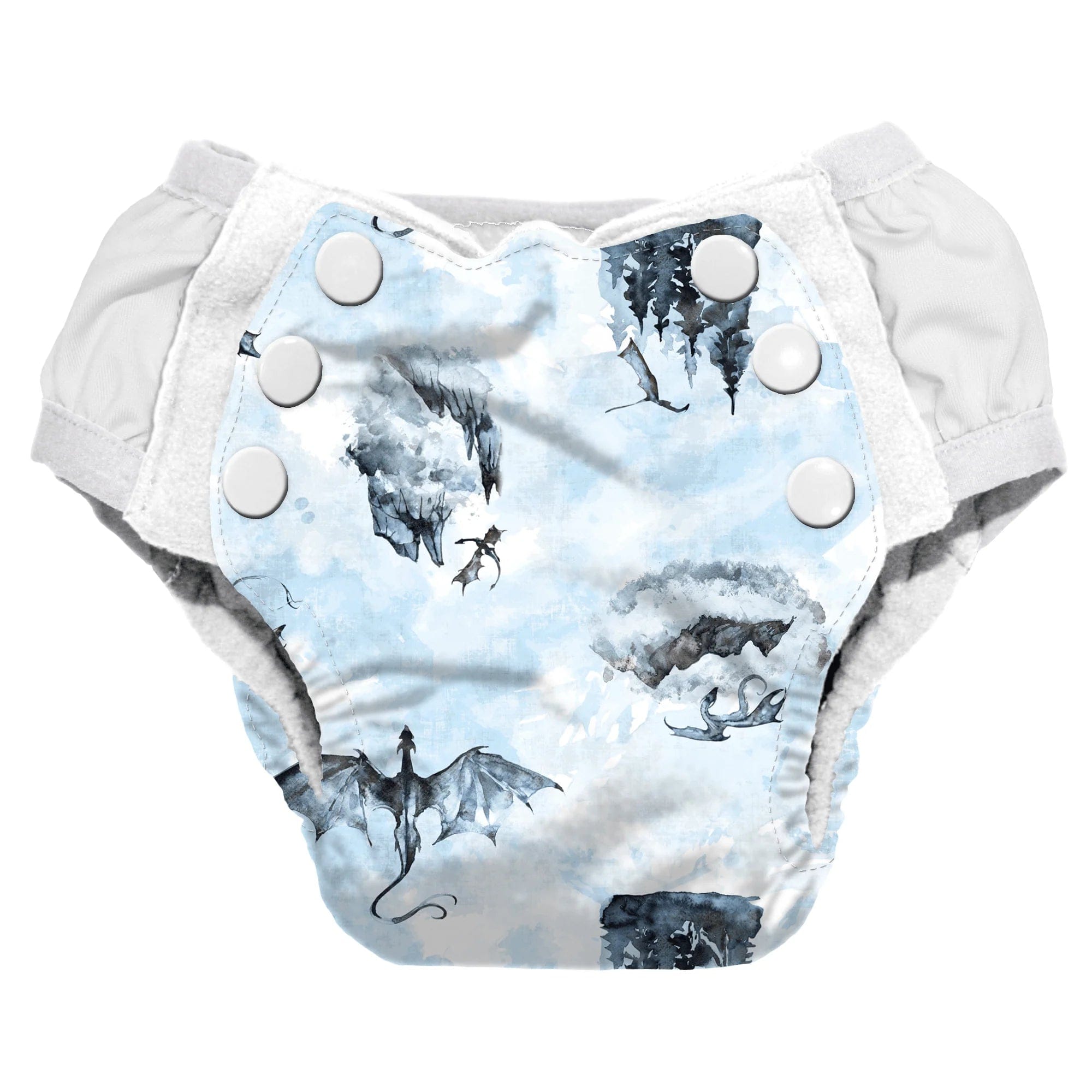Reusable Overnight Training Pants from Nicki's Diapers Small / Ice Heart