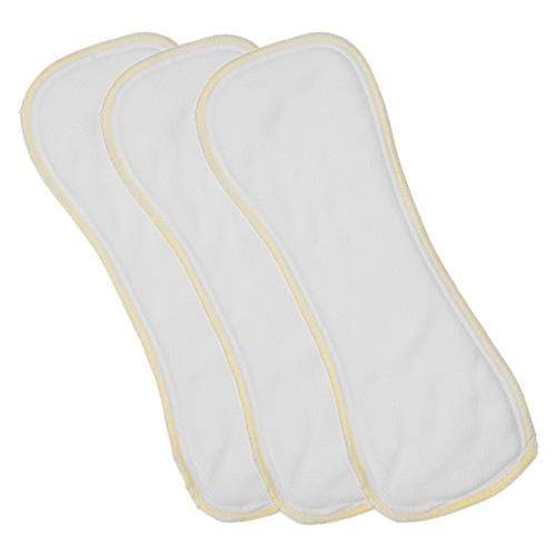 Best Bottom Stay Dry Bamboo Cloth Diaper Inserts Extra Large / 3