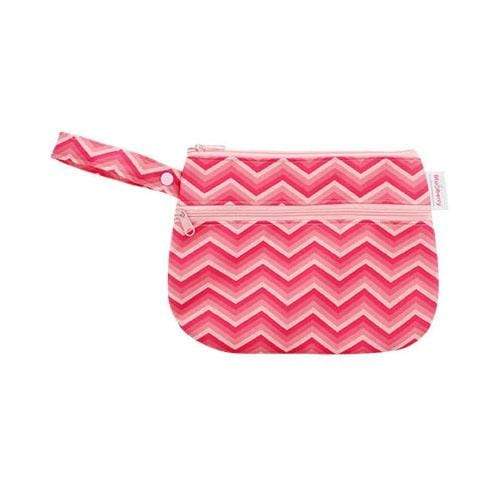 Blueberry Diapers Clutch Pink Chevron