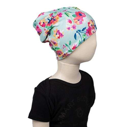 Bumblito Beanie Aqua Floral / Toddler