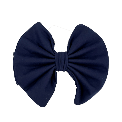 Bumblito Big Bow Headband Navy