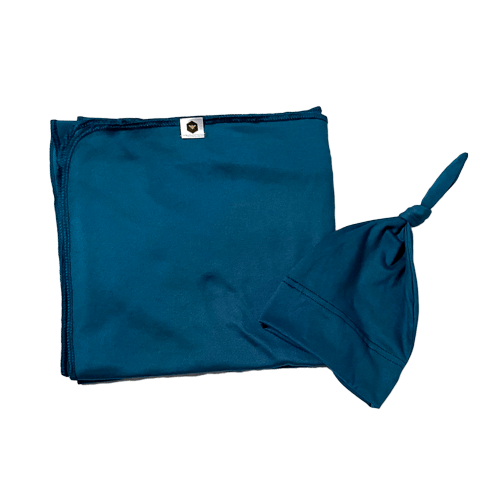 Bumblito Stretch Swaddle Set Teal