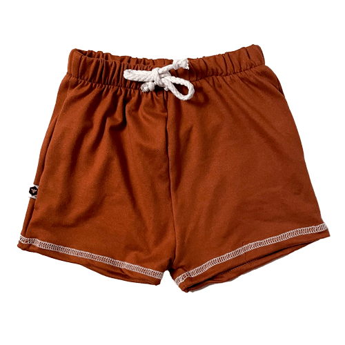 CLEARANCE: Bumblito Jogger Shorts Small / Mocha
