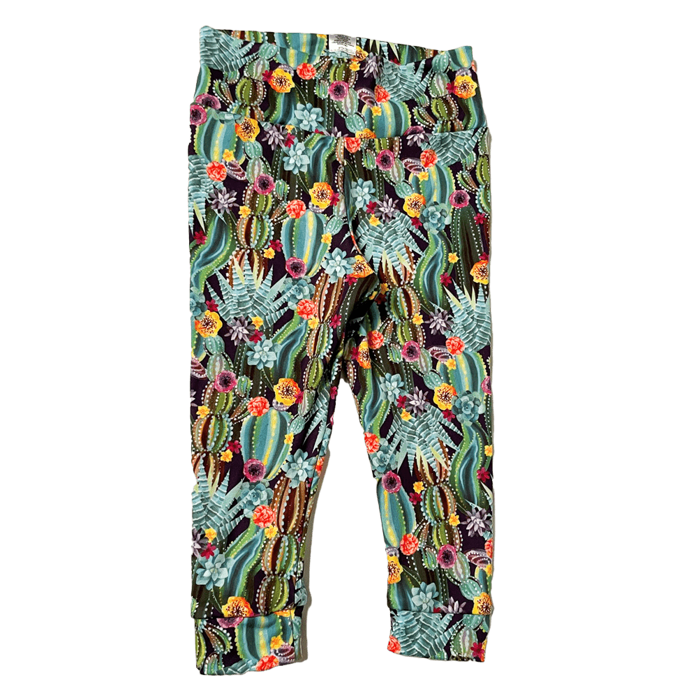 CLEARANCE: Bumblito Leggings L / Midnight Bloom