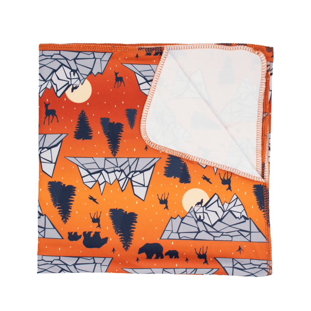 CLEARANCE: Imagine Baby Stretchy Swaddle Blanket Howl at the Moon