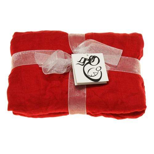 CLEARANCE: Nicki&#39;s Diapers Bamboo Swaddle Blanket Candy Cane