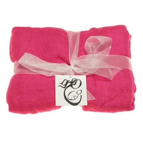 CLEARANCE: Nicki&#39;s Diapers Bamboo Swaddle Blanket Strawberry Fizz