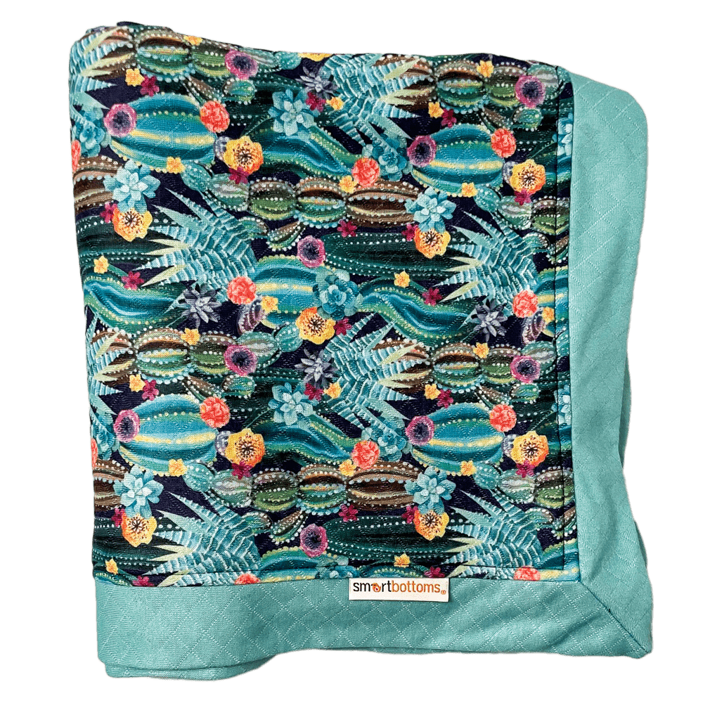 CLEARANCE: Smart Bottoms Cuddle Blanket Midnight Bloom