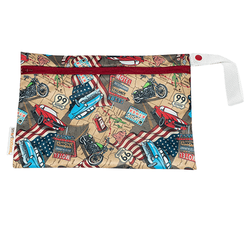CLEARANCE: Smart Bottoms Small Wet Bag Route 66
