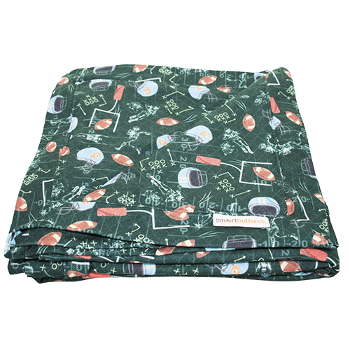 CLEARANCE: Smart Bottoms Snuggle Blanket Touchdown