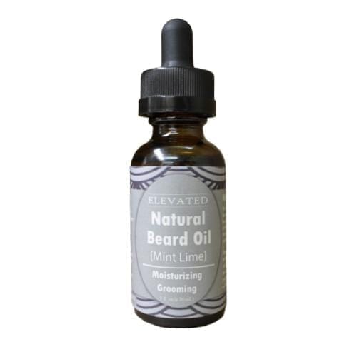 Elevated Natural Beard Oil Mint Lime / 1 oz