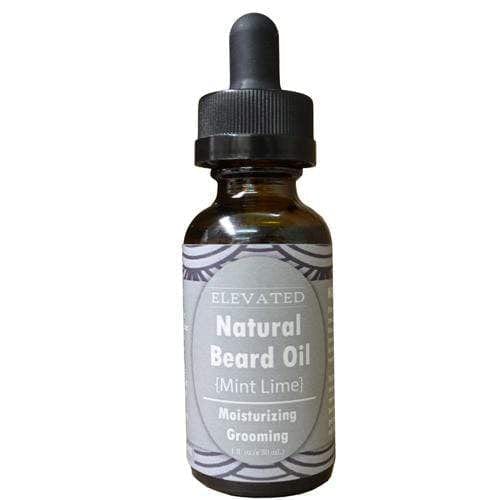 Elevated Natural Beard Oil Mint Lime / 2 oz