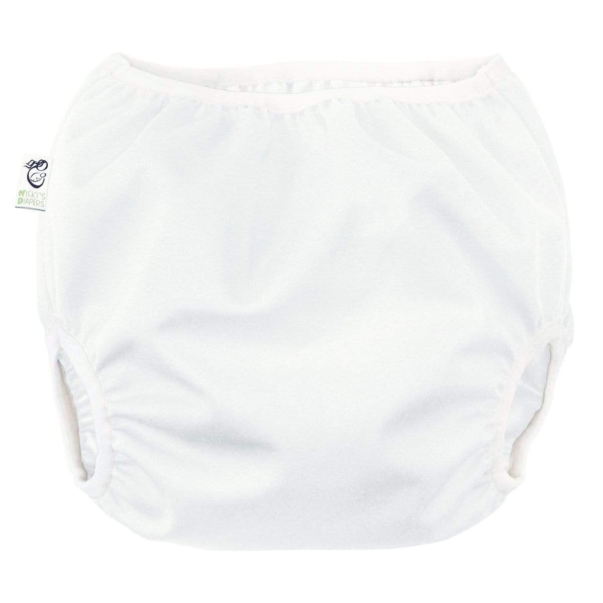 FLASH SALE: Nicki's Diapers Pull-On Diaper Cover Large / Marshmallow