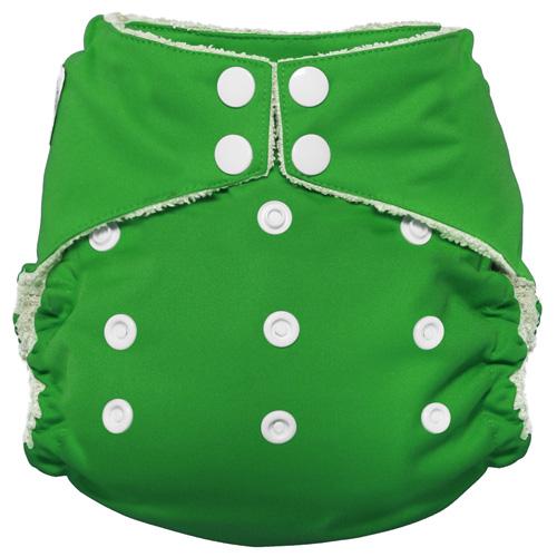 Imagine Baby Bamboo Snap All-In-One Diapers Emerald / One Size