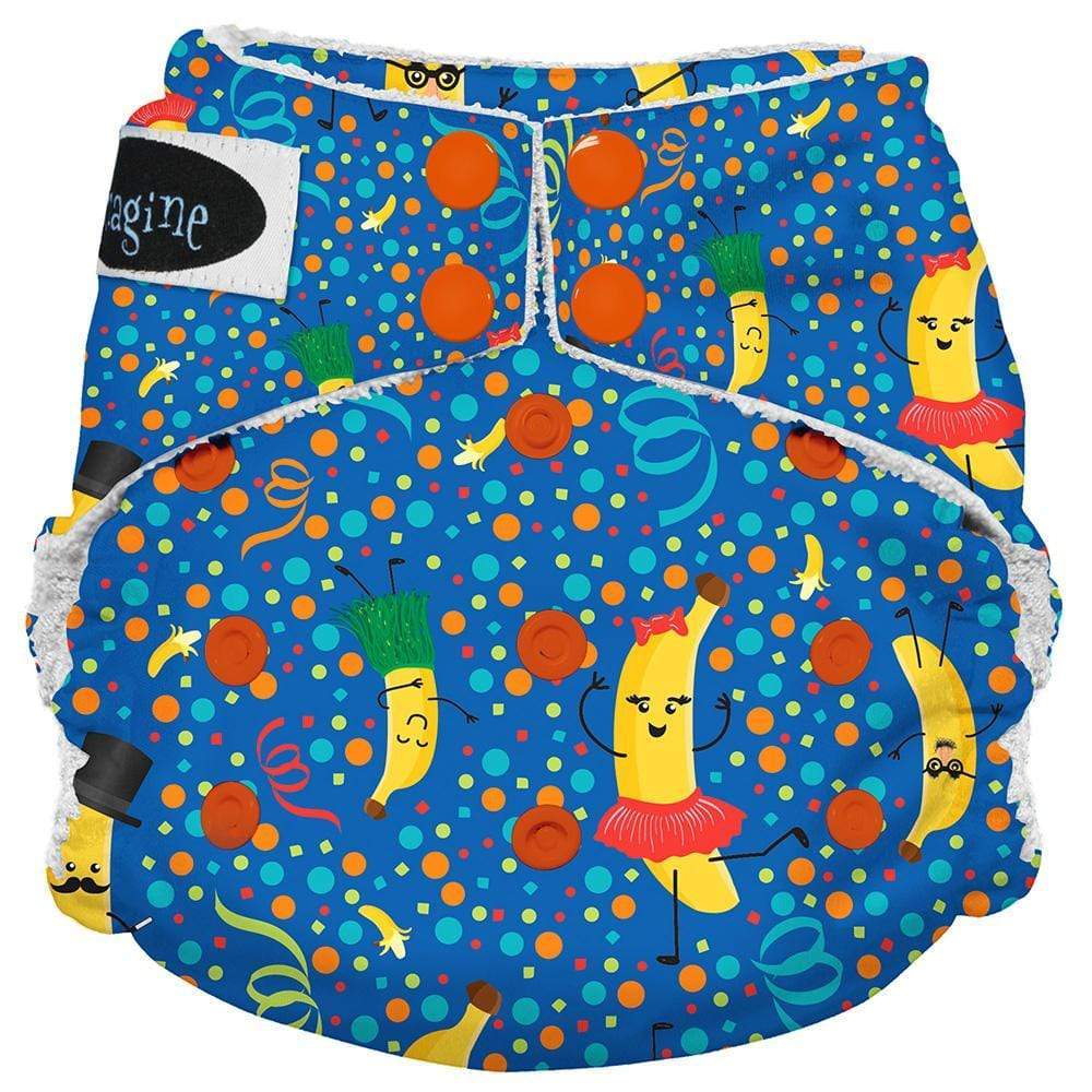 Imagine Baby Bamboo Snap All-In-One Diapers Feelin&#39; All Ripe / One Size