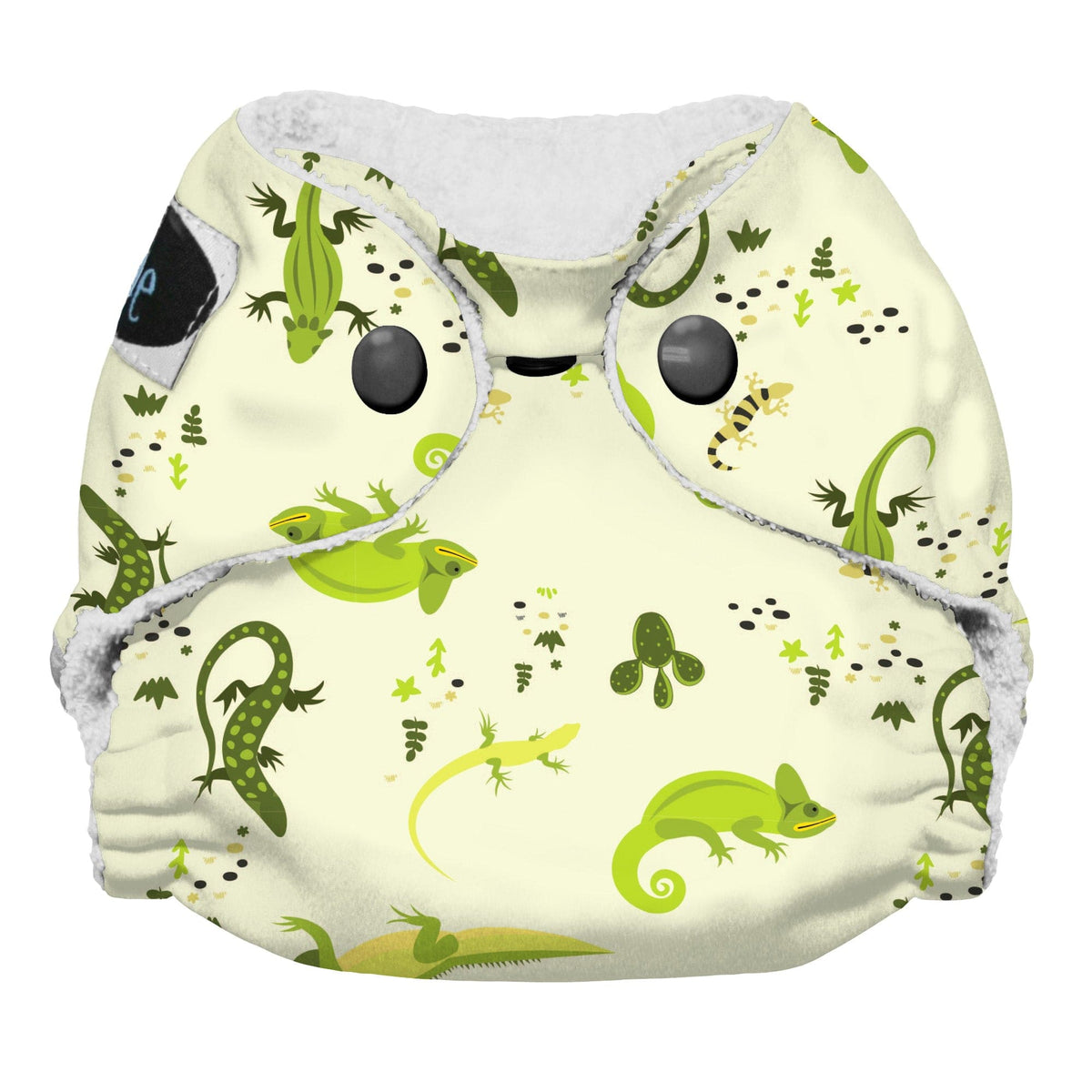 Imagine Baby Bamboo Snap All-In-One Diapers Little Lizards / Newborn