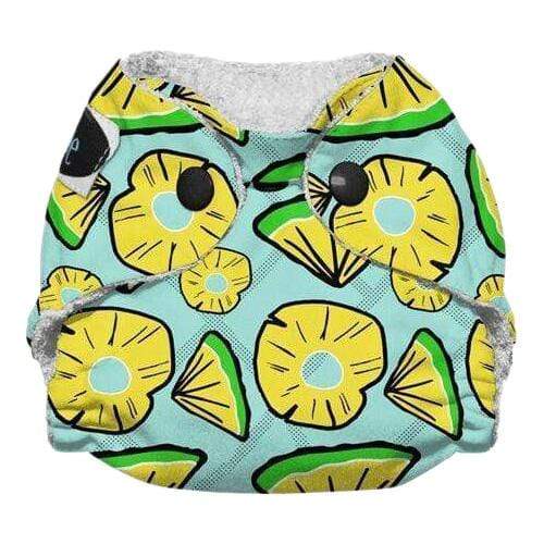 Imagine Baby Bamboo Snap All-In-One Diapers Pineapple Pop / Newborn
