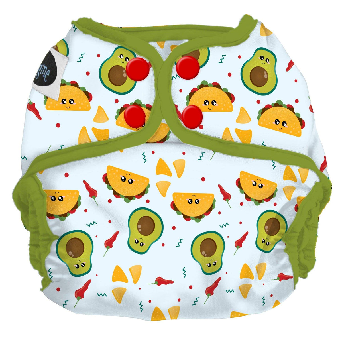 Imagine Baby Snap Diaper Cover Nacho Problem / One Size