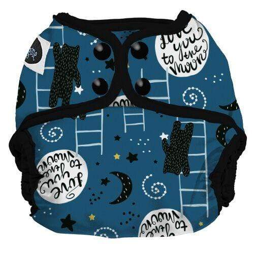 Imagine Baby Snap Diaper Cover To the Moon / One Size