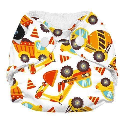 Imagine Baby Stay Dry Microfiber Snap All-In-One Diaper Can We Build It / Newborn