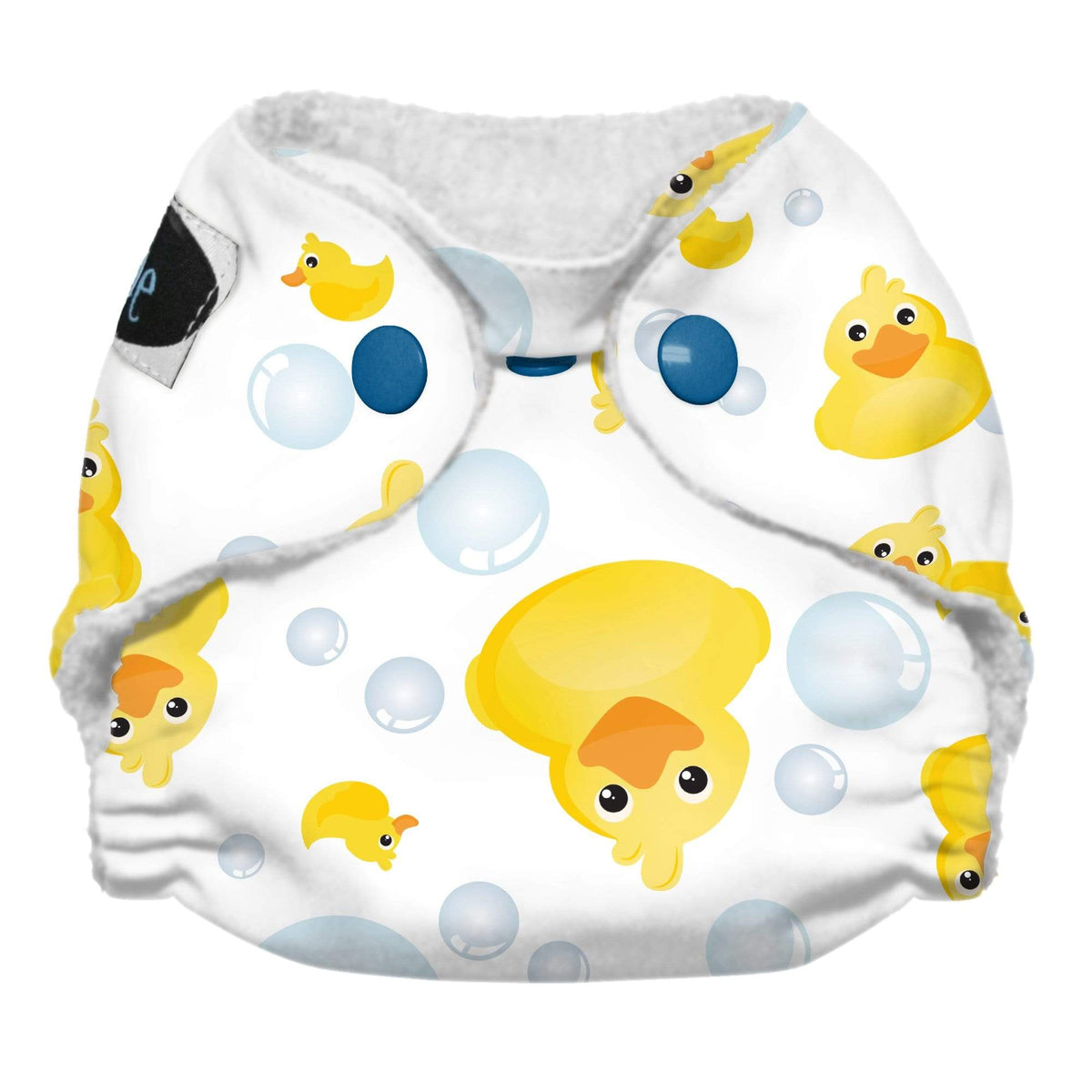 Imagine Baby Stay Dry Microfiber Snap All-In-One Diaper Splish Splash / Newborn