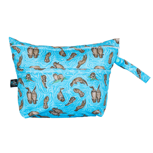 Lalabye Baby Quick Trip Wet/Dry Bag Otterly Adorable