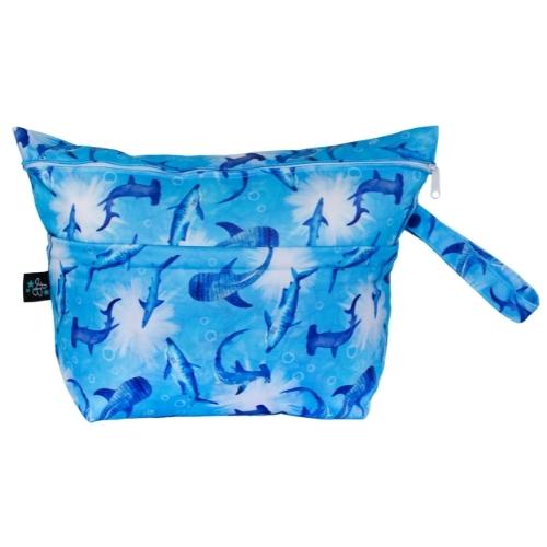 Lalabye Baby Quick Trip Wet/Dry Bag Sharkies