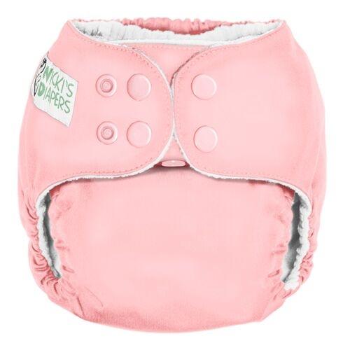 Nicki&#39;s Diapers One Size Snap Pocket Diaper Grapefruit