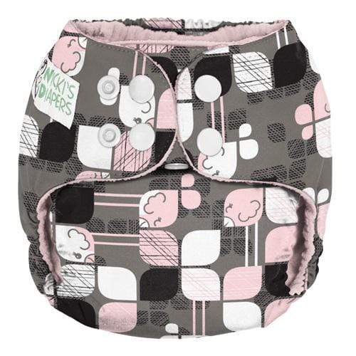 Nicki&#39;s Diapers One Size Snap Pocket Diaper Hip Chick
