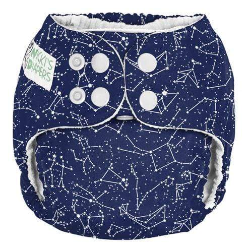 Nicki&#39;s Diapers One Size Snap Pocket Diaper Little Dipper