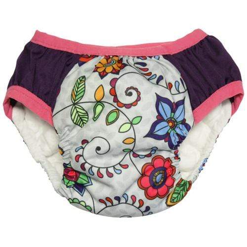 Nicki's Diapers Training Pants Doodle Bloom / L
