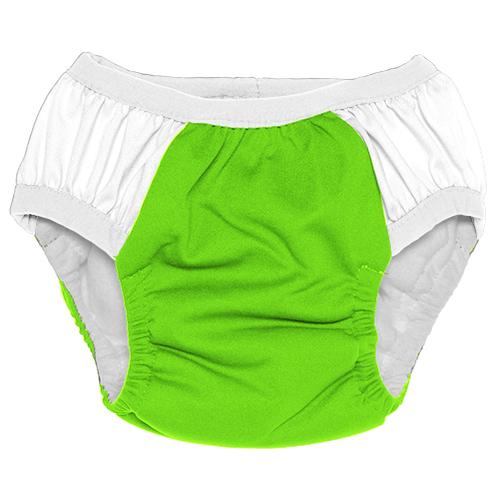 Snugkins - Snug Potty Training Pull-up Pants for Babies/ Toddlers/Kids .  Reusable Potty Training Underwear for Girls and Boys . 100% Cotton. ( Size  3, Fits 3 years - 4 years) - Pack of 3 - Onegreen