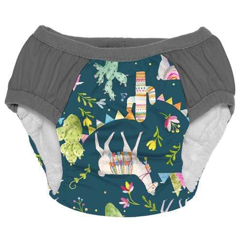 Nicki's Diapers Training Pants Llama Party / S