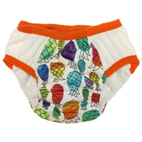 Nicki&#39;s Diapers Training Pants Pineapple Paradise / L