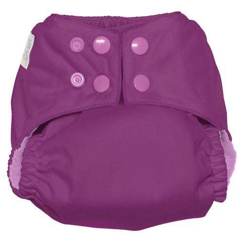 Nicki&#39;s Diapers Ultimate Snap All-In-One Diapers Grape Soda / One Size
