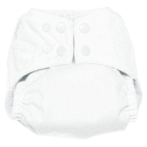 Nicki's Diapers Ultimate Snap All-In-One Diapers Marshmallow / One Size