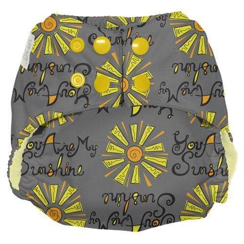 Nicki's Diapers Ultimate Snap All-In-One Diapers You Are My Sunshine / One Size