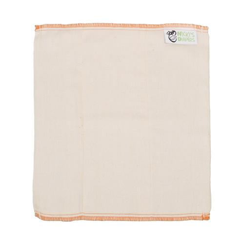 Nicki's Diapers Unbleached Cotton Prefold Cloth Diapers - 6 Pack